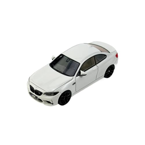 Druckguss Fahrzeuge Modell 1:64 Für BMW M2 Simulation Legierung Auto Modell Display Custom Souvenir Originalgetreue Nachbildung(White) von TQMEAD