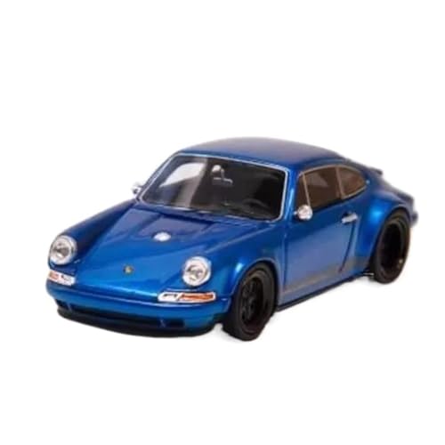 Druckguss Fahrzeuge Modell 1:64 Für Singer 911 964 Coupé Transparent Blau Auto Modell Klassiker Erwachsene Souvenir Originalgetreue Nachbildung von TQMEAD