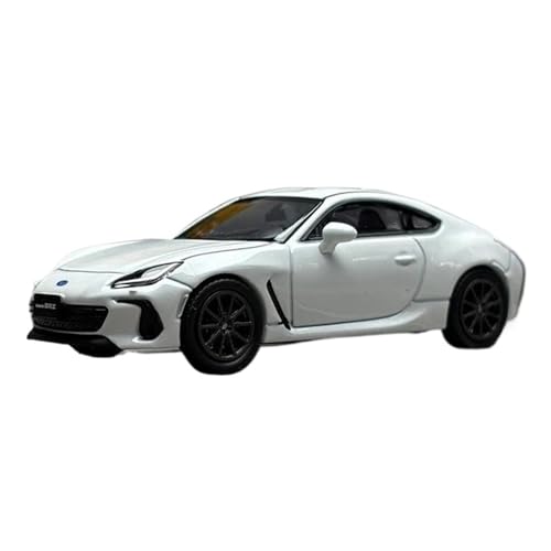 Druckguss Fahrzeuge Modell 1:64 Für Toyota GR86 Subaru BRZ Weiß Legierung Simulation Auto Modell Für Sammlung Originalgetreue Nachbildung von TQMEAD