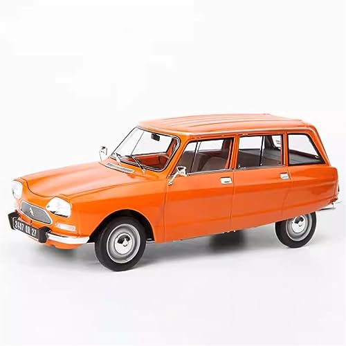 Druckguss-Maßstab 1 18 für Citroën Ami 8 1975 Limousine, Oldtimer-Legierung, Automodell, Metall-Sammlerauto Druckguss Fahrzeuge Modell von TQMEAD