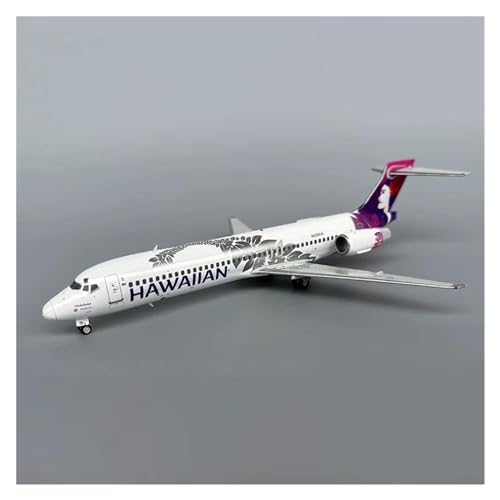 Flugzeug kleine Repliken 1 200 Für G2HAL1214 Hawaiian Airlines B717 717-200 N491HA Flugzeugmodellsammlung Souvenirgeschenk Fertigmodelle von TQMEAD