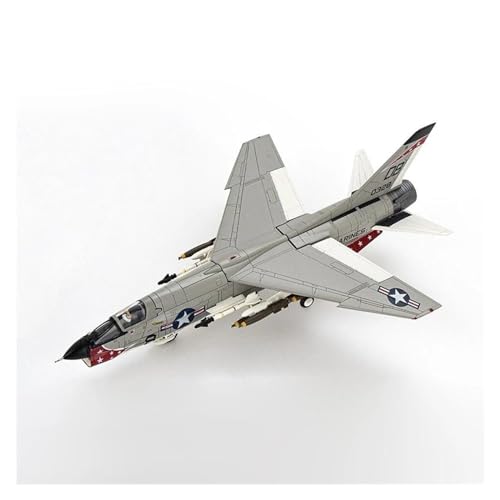 Flugzeug kleine Repliken 1 72 Für F-8E F8-Kampfflugzeug, Legierungsdruckguss-Flugzeugmodellserie, Dekorative Ornamente Fertigmodelle von TQMEAD