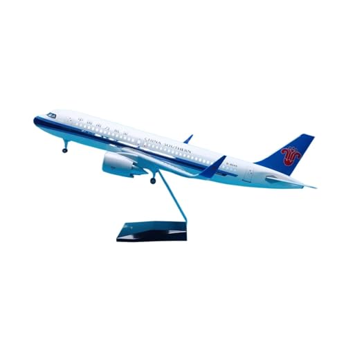 Flugzeug kleine Repliken 1 80 Airbus Für A320-200 China Southern Airlines Modell 47 cm Mit Rädern LED-Leichtflugzeug Geschenk Fertigmodelle von TQMEAD