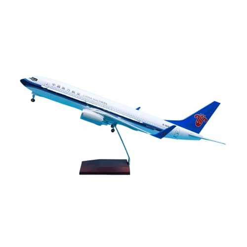 Flugzeug kleine Repliken 1 85 Für Boeing B737-800 China Southern Airlines Modell 47 cm Mit Rädern Und LED-Leuchten Fertigmodelle von TQMEAD