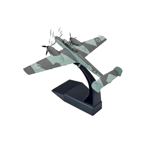 Flugzeug kleine Repliken 1:100 Für BF110 Fighter Diecast Metall Flugzeug Modell Desktop Dekorationen Fertigmodelle von TQMEAD