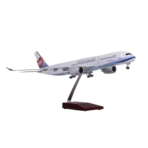 Flugzeug kleine Repliken 1:142 Für A350 Resin Druckguss-Flugzeugmodell Mit LED-Bürodekoration Simulationsdekorationen Fertigmodelle(with Light) von TQMEAD