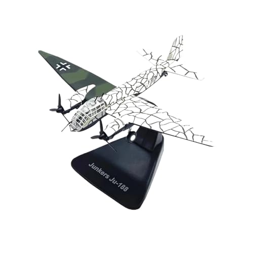 Flugzeug kleine Repliken 1:144 Für JU-188 Deutsch Bomber Legierung Diecast Flugzeug Modell Miniatur Ornamente Souvenirs Fertigmodelle von TQMEAD