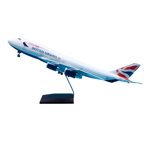 Flugzeug kleine Repliken 1:150 Für B747-400 ABS Druckguss Flugzeug Modell Mit Rädern & Led Licht Sammler Souvenir Fertigmodelle von TQMEAD