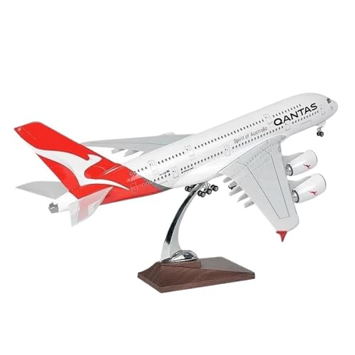 Flugzeug kleine Repliken 1:160 Für A380 Australien Resin Druckguss-Flugzeugmodell Mit LED-Bürodekoration, Simulationsdekorationen Fertigmodelle von TQMEAD
