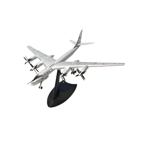 Flugzeug kleine Repliken 1:200 Für Tupolew Tu-95 TU95 Bär Typ Strategischer Bomber Flugzeugmodell Statische Anzeige Fertigmodelle von TQMEAD