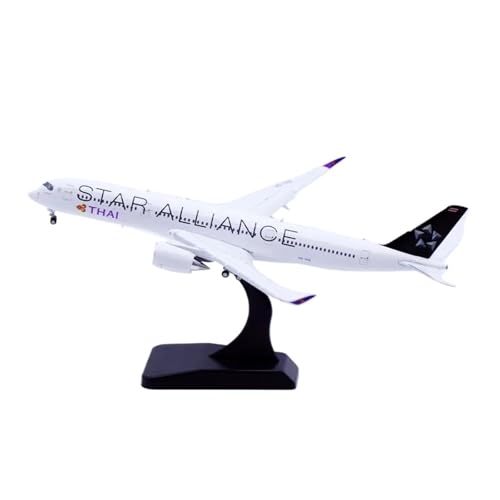 Flugzeug kleine Repliken 1:400 Für A350-900XWB Legierung Druckguss Flugzeug Modell Statische Simulation Klappen Unten Fertigmodelle von TQMEAD