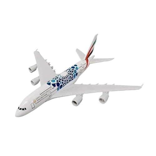 Flugzeug kleine Repliken 1:400 Für A380 Alloy Diecast Flugzeugmodell Statische Simulation Desktop-Dekorationen Fertigmodelle von TQMEAD