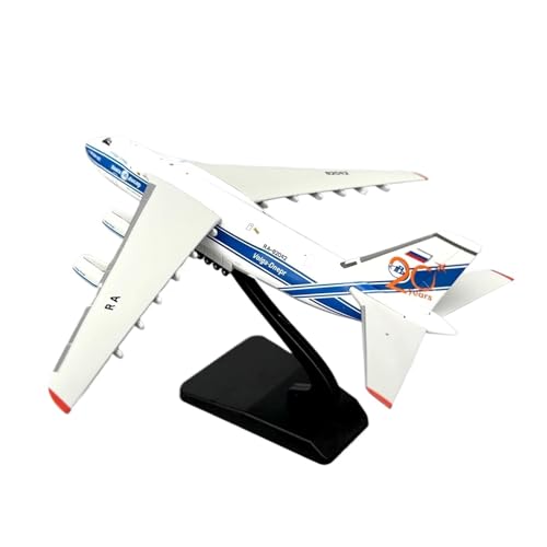 Flugzeug kleine Repliken 1:400 Für AN-124 RA-82042 Russische Wolga Dnieper Legierung Sammlung Modell Fertigmodelle von TQMEAD