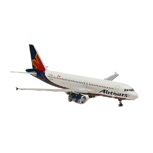 Flugzeug kleine Repliken 1:400 Für Airtours A320 C-FTDA Druckguss-Flugzeugmodell Aus Legierung, Souvenir-Dekorationen Fertigmodelle von TQMEAD