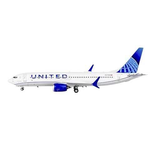 Flugzeug kleine Repliken 1:400 Für B737 MAX 8 N37318 Diecast Flugzeug Modell Multifunktionale Dekoration Fertigmodelle von TQMEAD