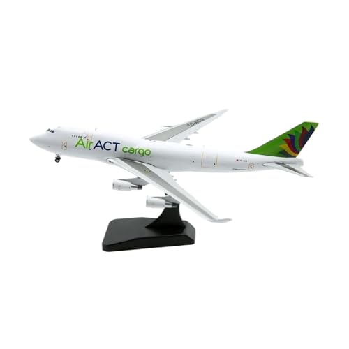 Flugzeug kleine Repliken 1:400 Für B747-400 TC-ACG Druckguss-Flugzeugmodell, Sammler-Souvenir Mit Ständer Fertigmodelle von TQMEAD
