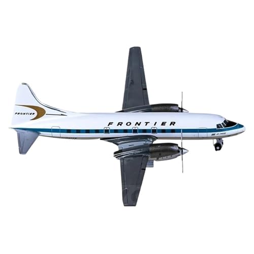 Flugzeug kleine Repliken 1:400 Für Frontier CV-580 N73117 Druckguss-Flugzeugmodell Aus Legierung, Souvenir-Dekorationen Fertigmodelle Flugzeug kleine Repliken 1:400 Für Frontier CV-580 N73117 Druckguss-Flugzeugmodell Aus Legierung, Souvenir-Dekorationen Fertigmodelle von TQMEAD