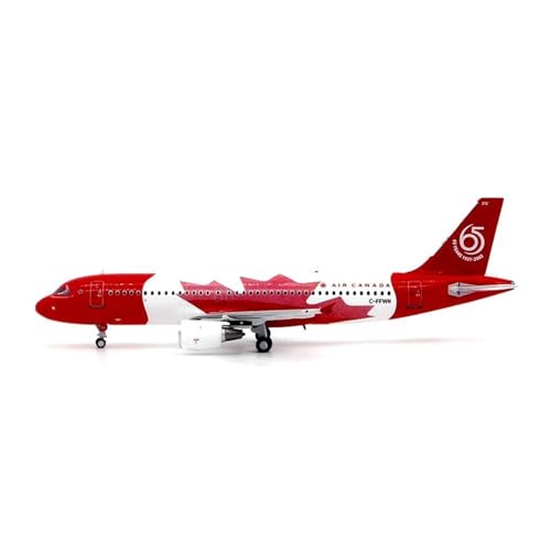 Flugzeug kleine Repliken 1:400 Für Kanada A320 Legierung Diecast Flugzeug Modell Multifunktionale Dekoration Fertigmodelle von TQMEAD