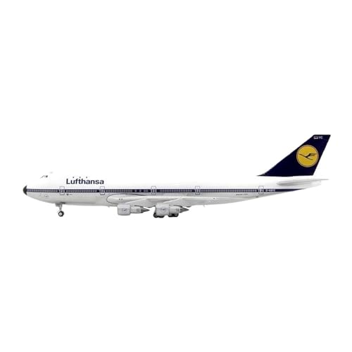 Flugzeug kleine Repliken 1:400 Für Lufthansa B747-100 Alloy Diecast Flugzeugmodell Statische Anzeige Fertigmodelle von TQMEAD