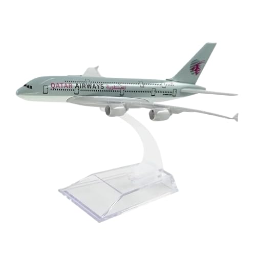 Flugzeug kleine Repliken 1:400 Für Qatar A380 Flugzeugmodell Aus Druckgusslegierung Miniaturdekorationen Sammleredition Fertigmodelle Flugzeug kleine Repliken 1:400 Für Qatar A380 Flugzeugmodell Aus Druckgusslegierung Miniaturdekorationen Sammleredition Fertigmodelle von TQMEAD