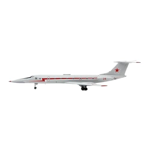 Flugzeug kleine Repliken 1:400 Für Russische TU-134UB-L 28red Druckguss-Legierung Flugzeug Modell Luftfahrt Souvenirs Fertigmodelle von TQMEAD