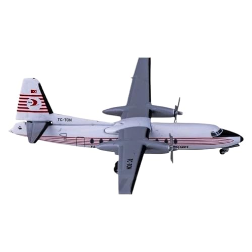 Flugzeug kleine Repliken 1:400 Für Türkische F-27 TC-TON Druckguss-Flugzeugmodell Aus Legierung Souvenir-Dekorationen Fertigmodelle Flugzeug kleine Repliken 1:400 Für Türkische F-27 TC-TON Druckguss-Flugzeugmodell Aus Legierung Souvenir-Dekorationen Fertigmodelle von TQMEAD