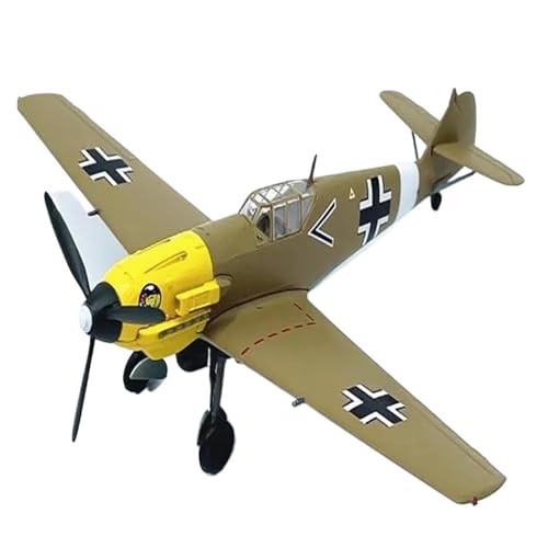 Flugzeug kleine Repliken 1:72 Für 109E/Trop Fighter ABS Diecast Flugzeugmodell Miniatur Ornamente Souvenirs Fertigmodelle von TQMEAD