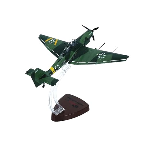 Flugzeug kleine Repliken 1:72 Für JU-87G2 Hans Rudel Legierung Druckguss Kämpfer Modell Multifunktionale Dekoration Fertigmodelle von TQMEAD
