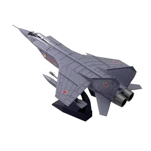 Flugzeug kleine Repliken 1:72 Für Mig-31 Diecast Kampfflugzeug Modell Ornamente Mini Dekorative Hause Fertigmodelle von TQMEAD