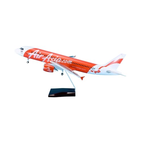 Flugzeug kleine Repliken 1:80-Sammlungsflugzeugmodell Für A320-200 AirAsia-Flugzeugmodell Aus Druckgusslegierung 47 cm Mit Rädern Fertigmodelle von TQMEAD