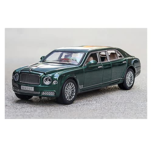 Für Bentleys Mulsanne 1 24 Simulation Diecast Alloy Automodell Kinderspielzeug Sammlerstücke Druckguss Fahrzeuge Modell(Grün) von TQMEAD