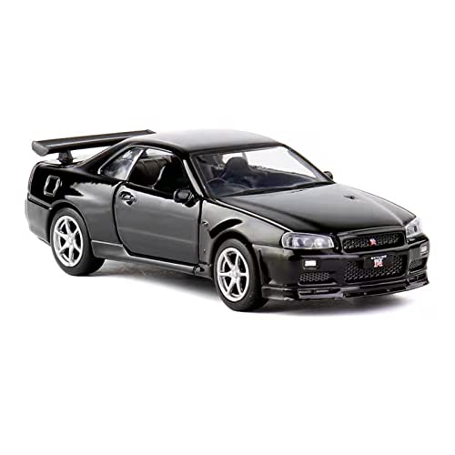 Für Brandneue Sportwagen 1 36 Simulation Auto Legierung Modell Jungen Spielzeug Druckguss Fahrzeuge Modell(Schwarz) von TQMEAD