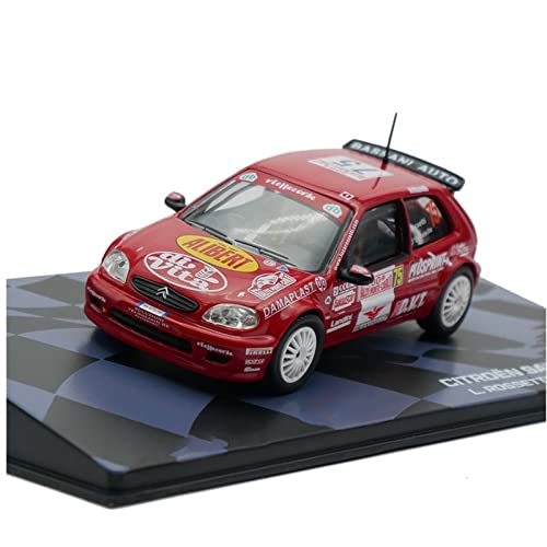 Für Citroen Saxo S1600 WRC 2004 1 43 Rallye Rennlegierung Automodell Metall Spielzeug Fahrzeug Display Druckguss Fahrzeuge Modell Für Citroen Saxo S1600 WRC 2004 1 43 Rallye Rennlegierung Automodell Metall Spielzeug Fahrzeug Display Druckguss Fahrzeuge Modell von TQMEAD