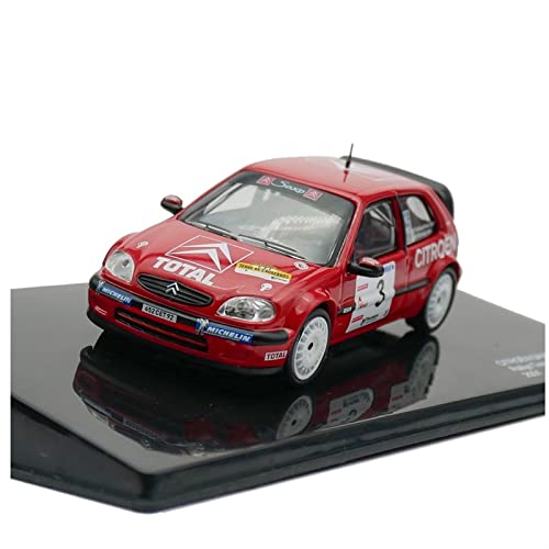 Für Citroen Saxo T4 WRC 2001 1 43 Rally Racing Legierung Automodell Metall Spielzeug Fahrzeugdekoration Druckguss Fahrzeuge Modell Für Citroen Saxo T4 WRC 2001 1 43 Rally Racing Legierung Automodell Metall Spielzeug Fahrzeugdekoration Druckguss Fahrzeuge Modell von TQMEAD