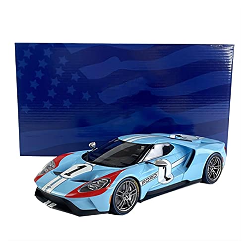 Für Ford GT 2020 1 18 Le Mans Racing Harz Automodell Souvenir Dekorationsgeschenke Druckguss Fahrzeuge Modell von TQMEAD