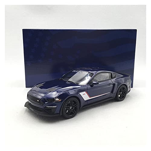 Für Ford Mustang 2019 1 18 Harz Automodell Sammlerstück Dekoration Display Spielzeug Druckguss Fahrzeuge Modell von TQMEAD