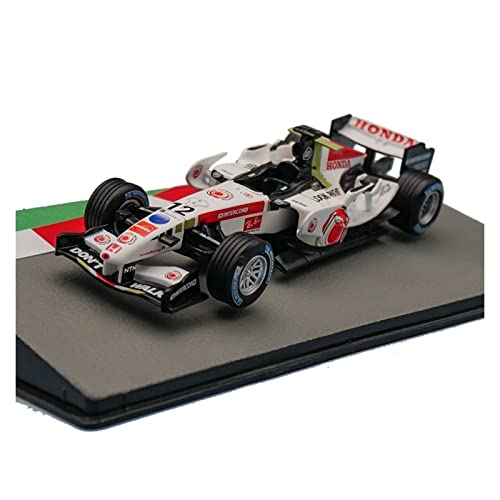 Für Honda RA106 2006 1 43 F1 Rennlegierung Automodell Metall Spielzeug Fahrzeugdekoration Display Druckguss Fahrzeuge Modell von TQMEAD
