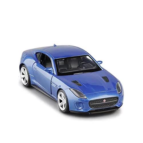 Für Jaguar Sportwagen 1 36 Simulation Zinklegierung Spielzeugauto Modellsammlung Dekorationen Können Präsentiert Werden Druckguss Fahrzeuge Modell(Blau) von TQMEAD