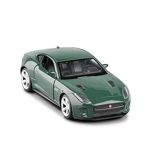 Für Jaguar Sportwagen 1 36 Simulation Zinklegierung Spielzeugauto Modellsammlung Dekorationen Können Präsentiert Werden Druckguss Fahrzeuge Modell(Grün) von TQMEAD