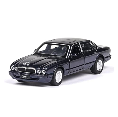 Für Jaguar XJ6 2004 1 36 Simulation Diecast Alloy Car Model Pullback Kinderspielzeugfahrzeug Sammlung Druckguss Fahrzeuge Modell(Blau) von TQMEAD