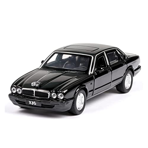 Für Jaguar XJ6 2004 1 36 Simulation Diecast Alloy Car Model Pullback Kinderspielzeugfahrzeug Sammlung Druckguss Fahrzeuge Modell(Schwarz) von TQMEAD