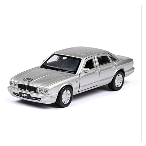 Für Jaguar XJ6 2004 1 36 Simulation Diecast Alloy Car Model Pullback Kinderspielzeugfahrzeug Sammlung Druckguss Fahrzeuge Modell(Silber) von TQMEAD