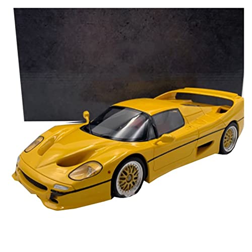 Für Koenigsegg F50 1 18 Gelbes Harz Automodell Sammlerstücke Spielzeug Geschenk Display Druckguss Fahrzeuge Modell von TQMEAD
