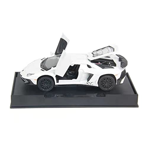 Für Lamborghini LP750 1 32 Simulation Sound Und Leichtmetallkraftsteuerung Spielzeugauto-Modellsammlung Druckguss Fahrzeuge Modell(Rot) von TQMEAD