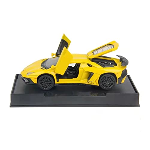 Für Lamborghini LP750 1 32 Simulation Sound Und Leichtmetallkraftsteuerung Spielzeugauto-Modellsammlung Druckguss Fahrzeuge Modell(White) von TQMEAD