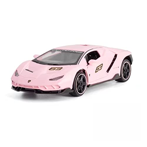 Für Lamborghini LP770-4 1 32 Modell Simulation Force Control Sound Und Lichtspielzeug Geschenkkollektion Druckguss Fahrzeuge Modell(D) von TQMEAD