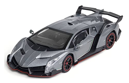 Für Luxussportwagen 1 24 Simulation Auto Legierung Modell Jungen Spielzeug Druckguss Fahrzeuge Modell(Gray) von TQMEAD