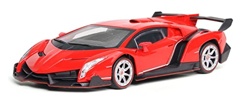 Für Luxussportwagen 1 24 Simulation Auto Legierung Modell Jungen Spielzeug Druckguss Fahrzeuge Modell(Rot) von TQMEAD