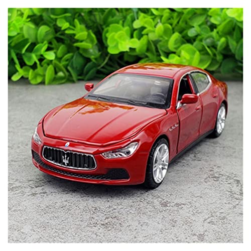 Für Maserati Quattroporte GT Coupe 1 32 Simulation Druckgusslegierung Automodellsammlung Kindergeschenk Druckguss Fahrzeuge Modell(Rot) von TQMEAD