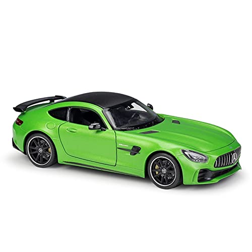 Für Mercedes-Benz AMG GT R 1 24 Kinderauto Spielzeug Erwachsene Sammlerstücke Spielzeugautomodell Druckguss Fahrzeuge Modell(Grün) von TQMEAD